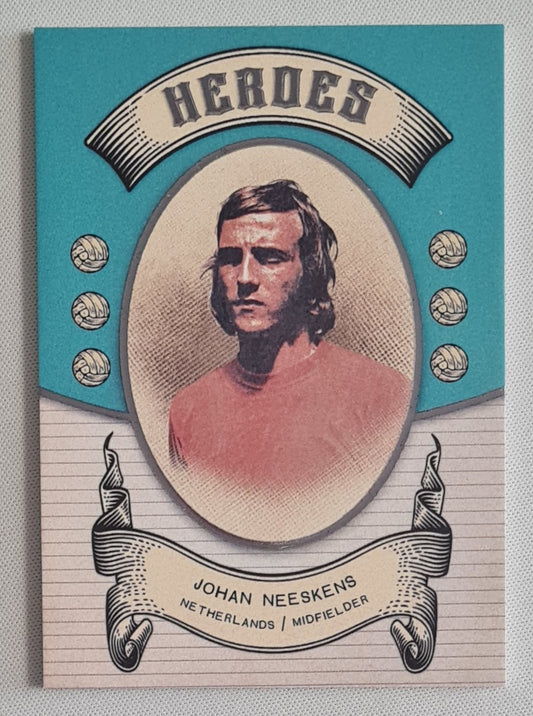 Johan Neeskens - 2024 Futera Heroes /250 #FH38 Netherlands