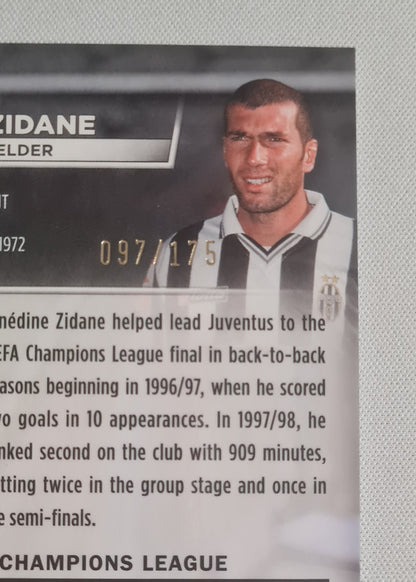 Zinedine Zidane - 2022/23 Topps Stadium Club Chrome /175 #5 Juventus
