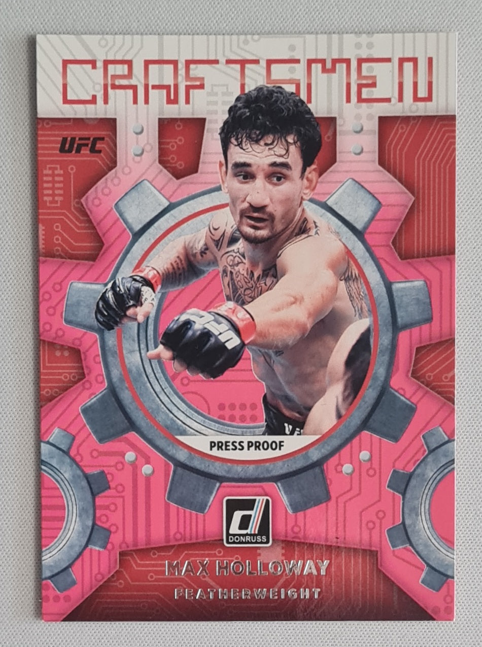 Max Holloway - 2022 Panini Donruss UFC Craftsmen #4