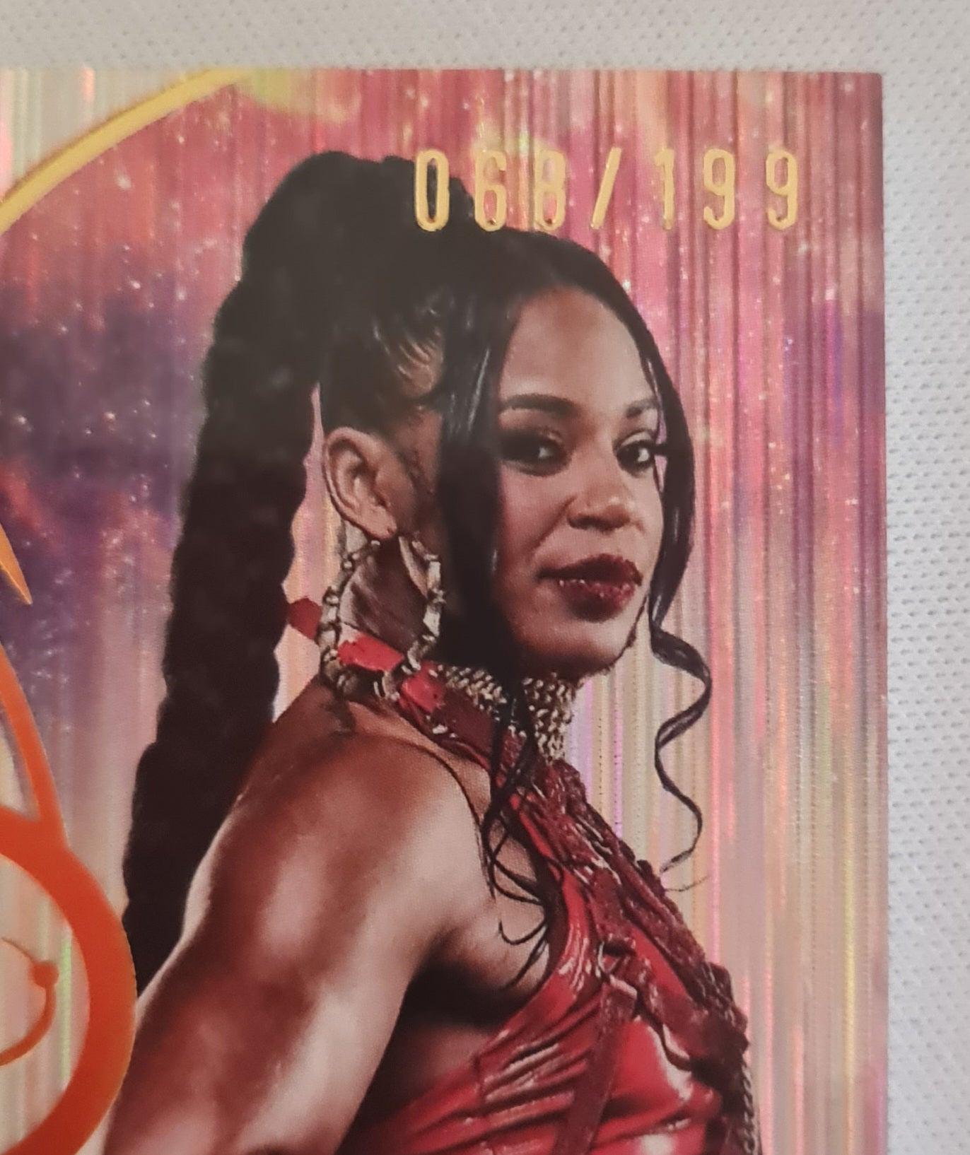 Bianca Belair - 2025 Topps Universe WWE Relics /199 #WAU-BBE