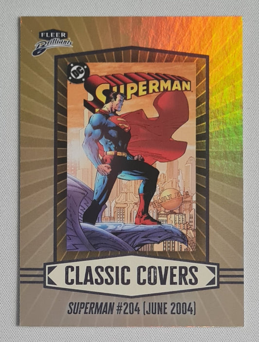 Superman - 2025 Fleer Brilliants Superman Classic Covers Superman 204 #CC-14