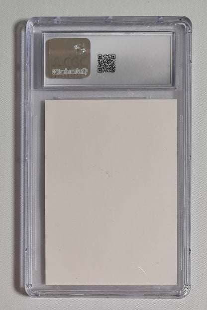 Larry Carroll - 1991 Brockum Rock Cards CGC 8.5 Seasons in the Abyss Artwork