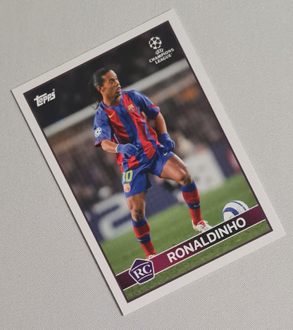 Ronaldinho - 2024 Topps Lost Rookie FC Barcelona