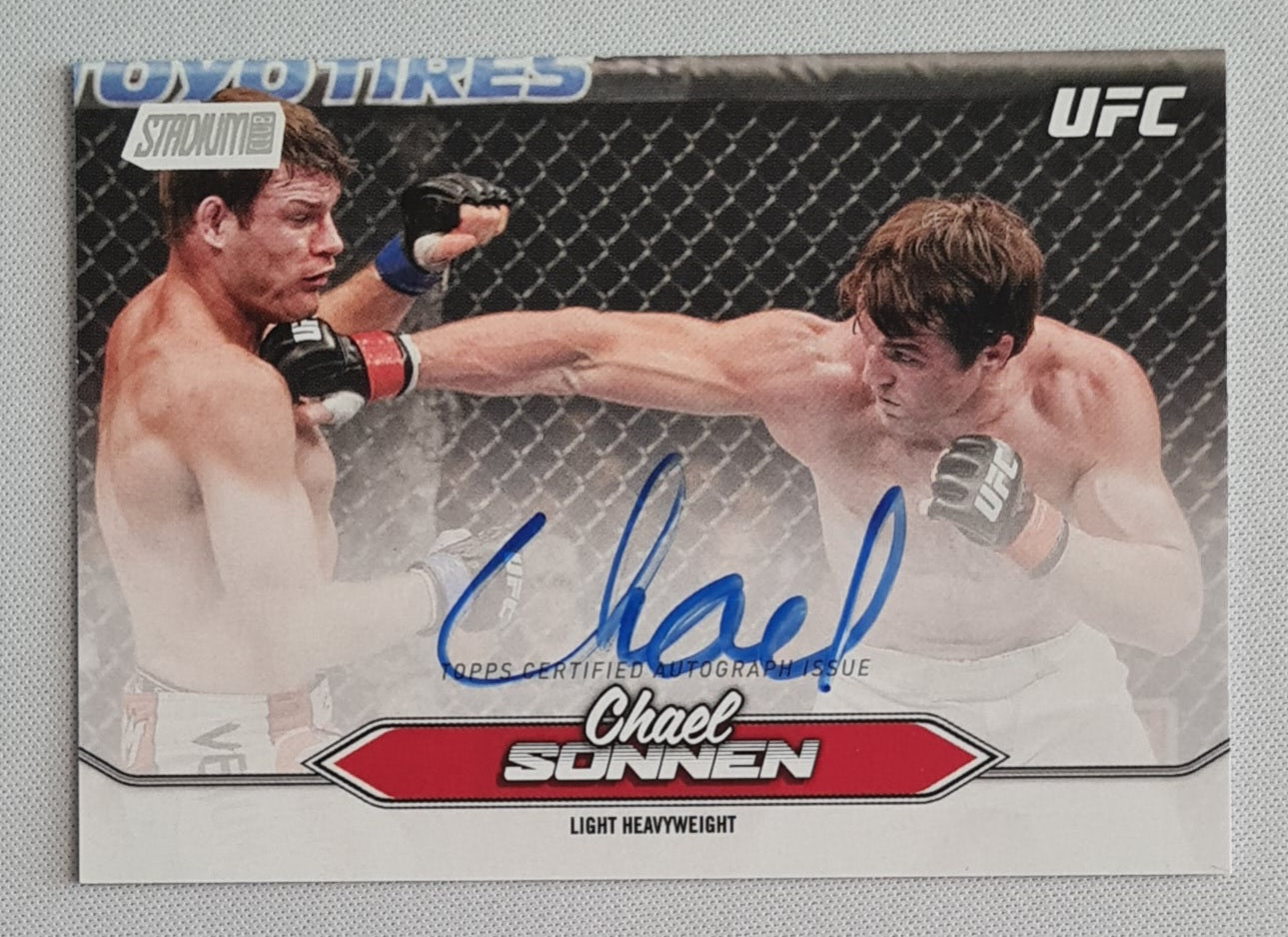Chael Sonnen - 2025 Topps Stadium Club UFC Autograph (on-card) #BCA-CSN