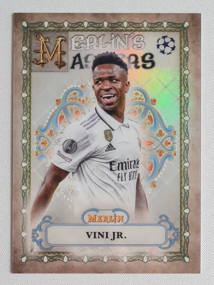 Vini Jr. - 2022/23 Topps Merlin UEFA Soccer Merlin's Masters #MM-14 Real Madrid C.F.