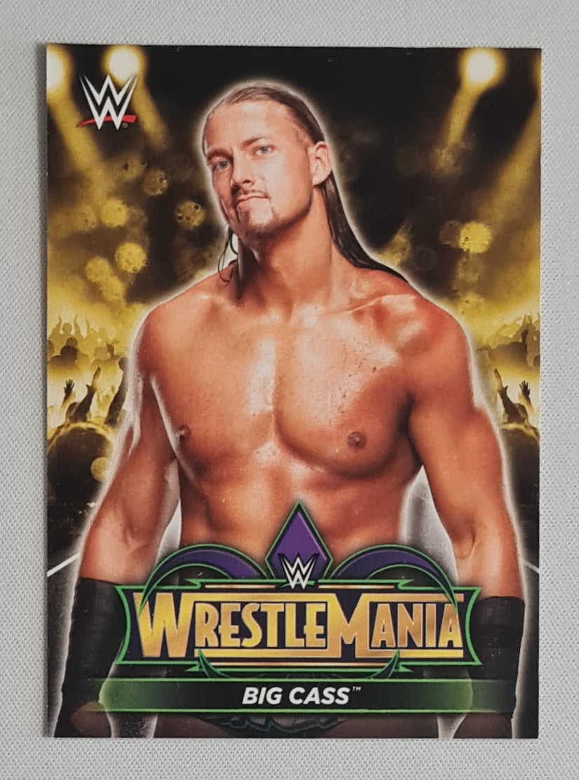 Big Cass - 2018 Topps WWE Wrestlemania #R-24