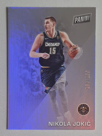 Nikola Jokic - 2022 Panini Fathers Day Silver /199 #4 Denver Nuggets