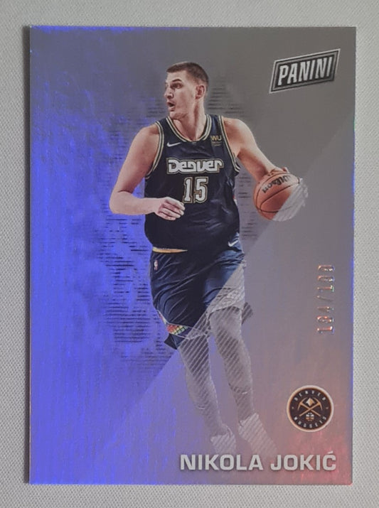 Nikola Jokic - 2022 Panini Fathers Day Silver /199 #4 Denver Nuggets