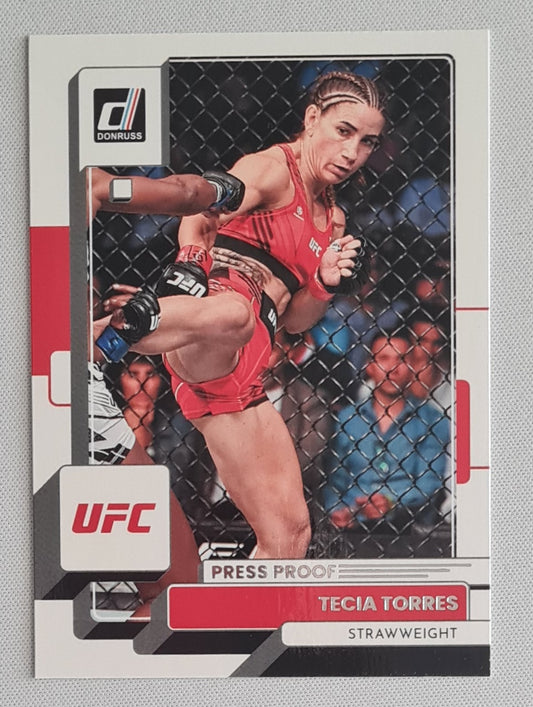 Tecia Torres - 2023 Pianini Donruss UFC Press Proof #189