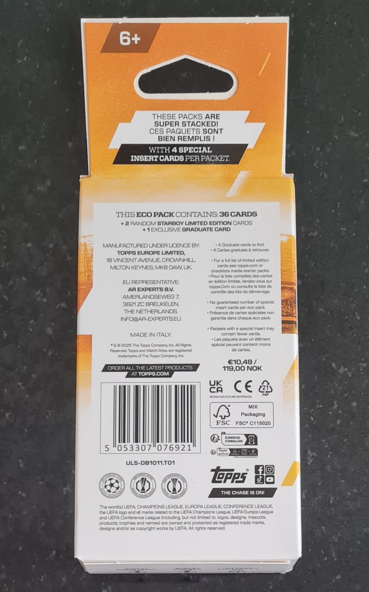 2025/26 Topps Match Attax UEFA Champions League Soccer Eco