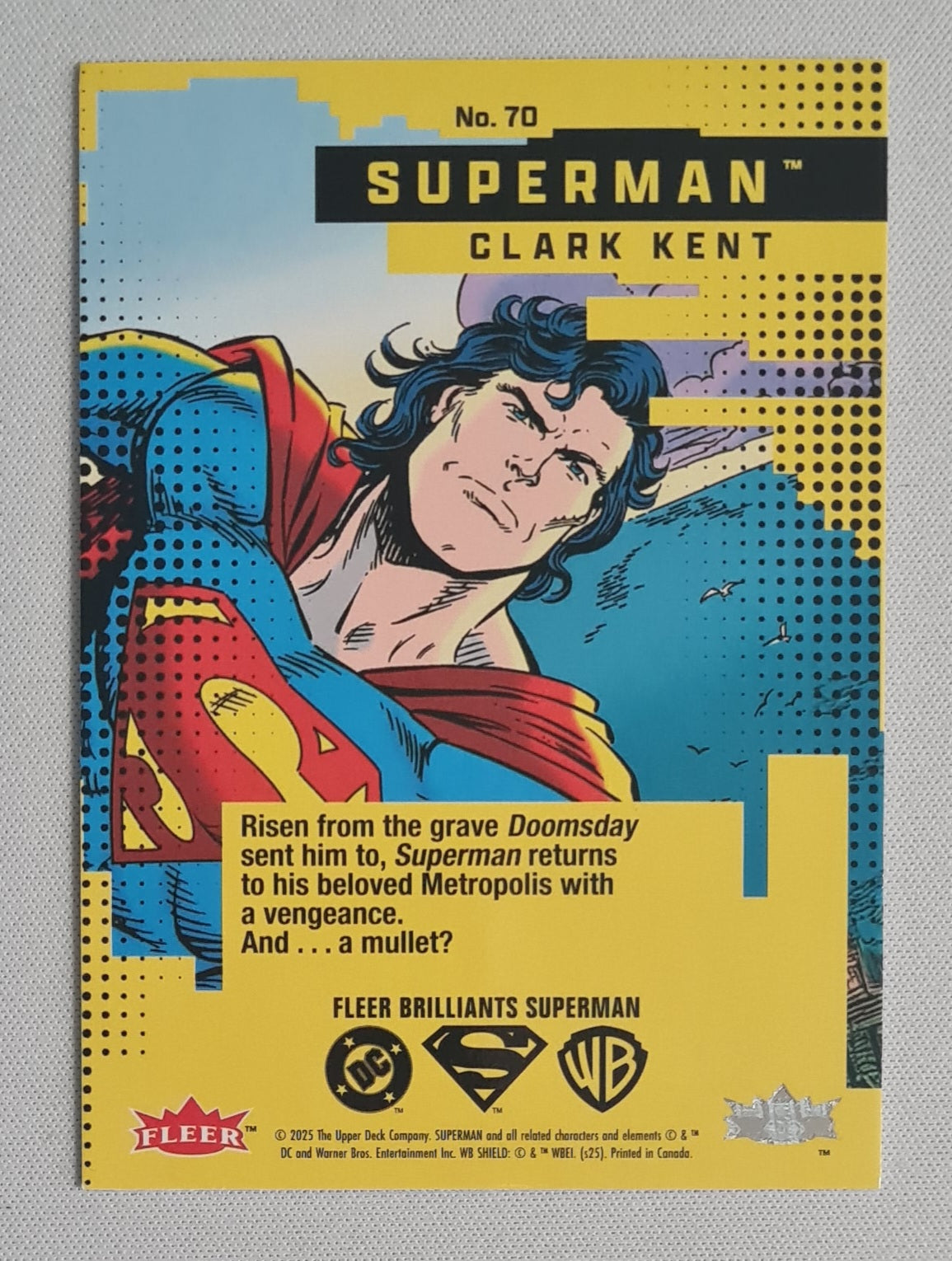 Superman - 2025 Fleer Brilliants Superman #70