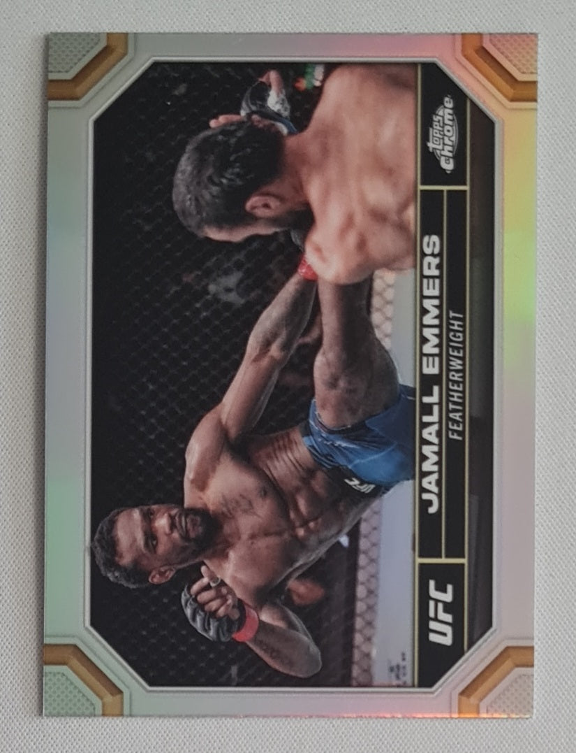 Jamall Emmers - 2024 Topps Chrome UFC Refractor #90