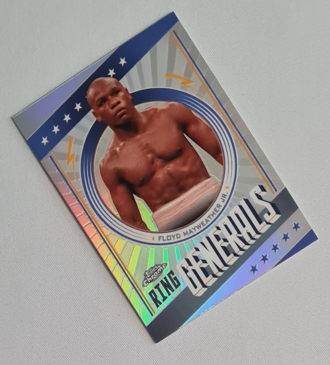 Floyd Mayweather Jr - 2024 Topps Chrome Boxing Ring Generals #RG-3