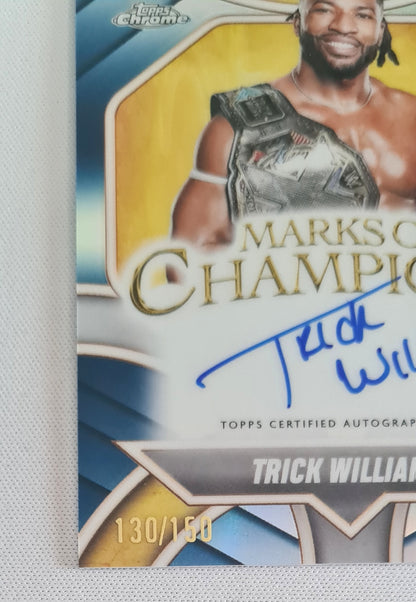 Trick Williams - 2025 Topps Chrome Marks of Champions Auto /150 #MOC-TW