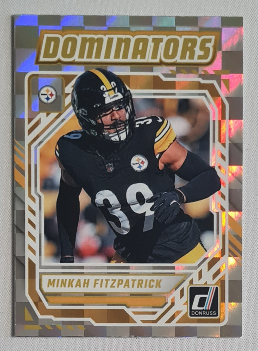 Minkah Fitzpatrick - 2025 Panini Donruss Football Dominators #DOM-MFK Pittsburgh Steelers