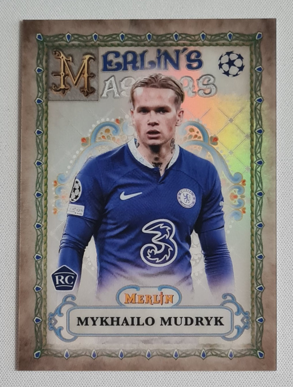 Mykhailo Mudryk - 2022/23 Topps Merlin UEFA Soccer Merlin's Masters #MM-2 Chelsea FC