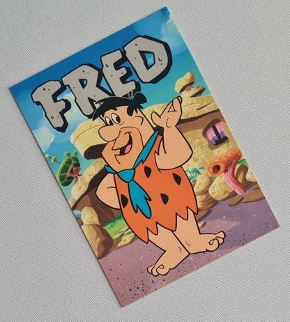 Fred - 1993 Cardz The Flintstones #91