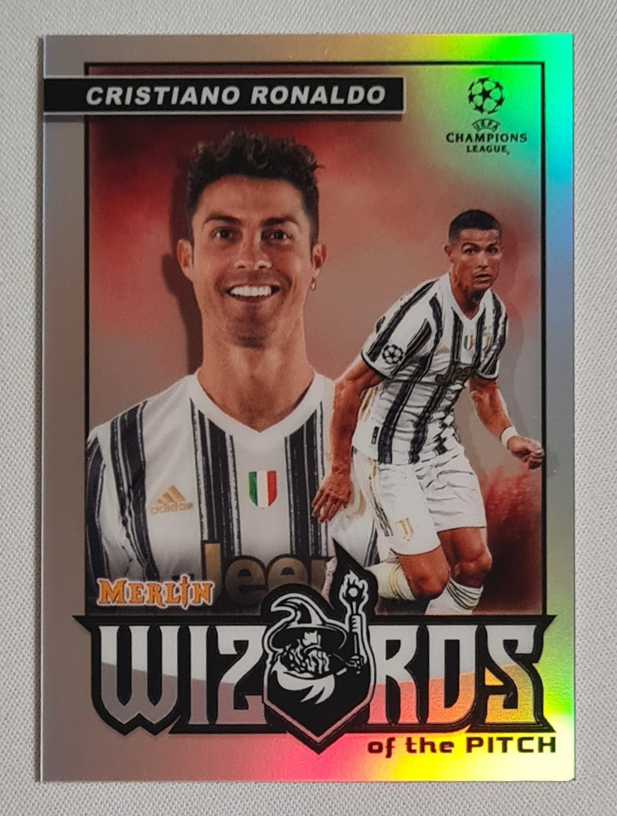Cristiano Ronaldo - 2020/21 Topps Merlin Wizards of the Pitch #W-CR Juventus
