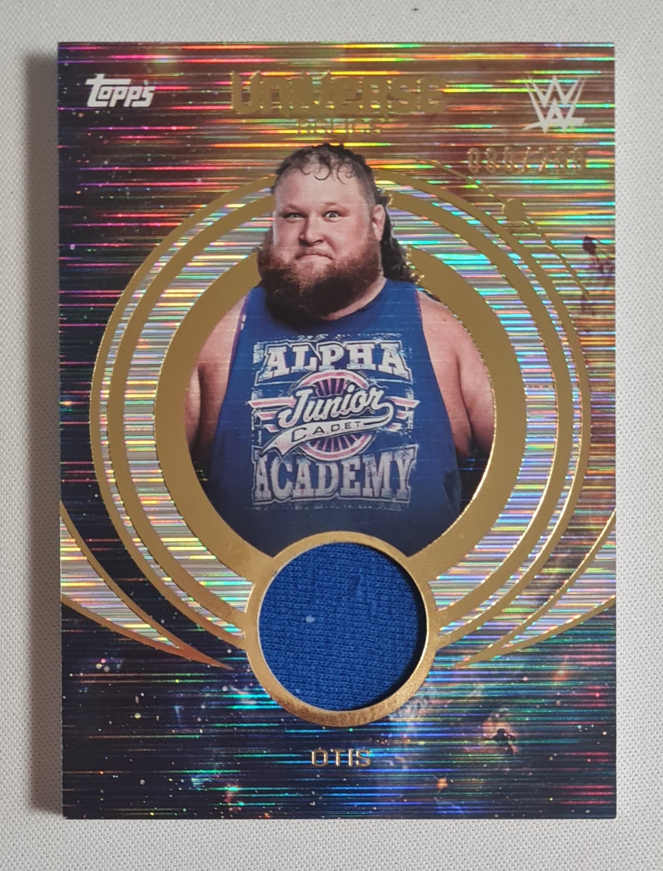 Otis - 2025 Topps Universe WWE Relic /299 #UNR-OTI