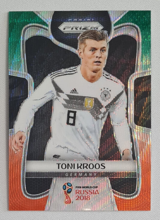 Toni Kroos - 2018 Panini Prizm Soccer World Cup Orange Green Prizm #99 Germany