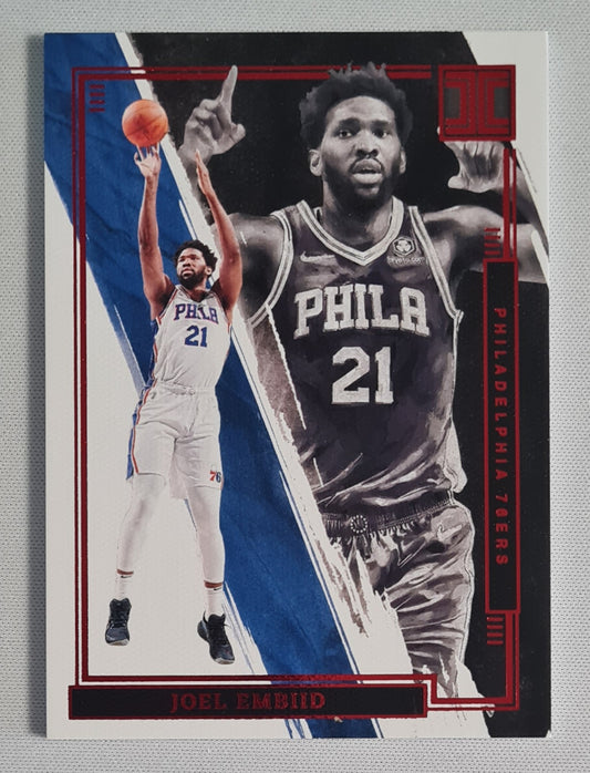 Joel Embiid - 2021/22 Panini Impeccable #7 Philadelphia 76ers