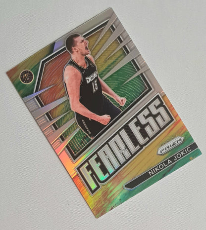 Nikola Jokic - 2022/23 Panini Prizm Fearless Prizm #20 Denver Nuggets