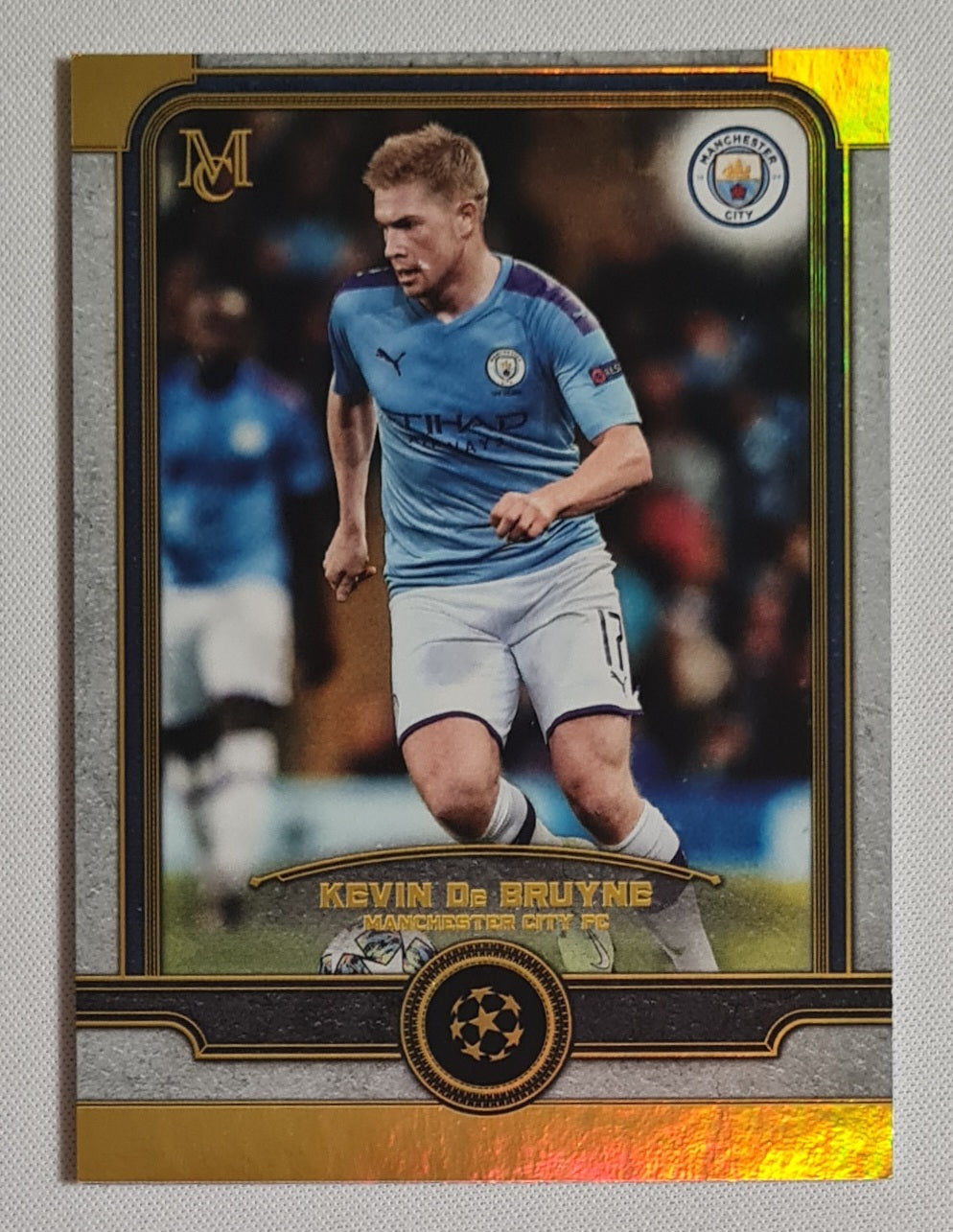 Kevin de Bruyne - 2019/20 Topps Museum Collection /50 #17 Manchester City