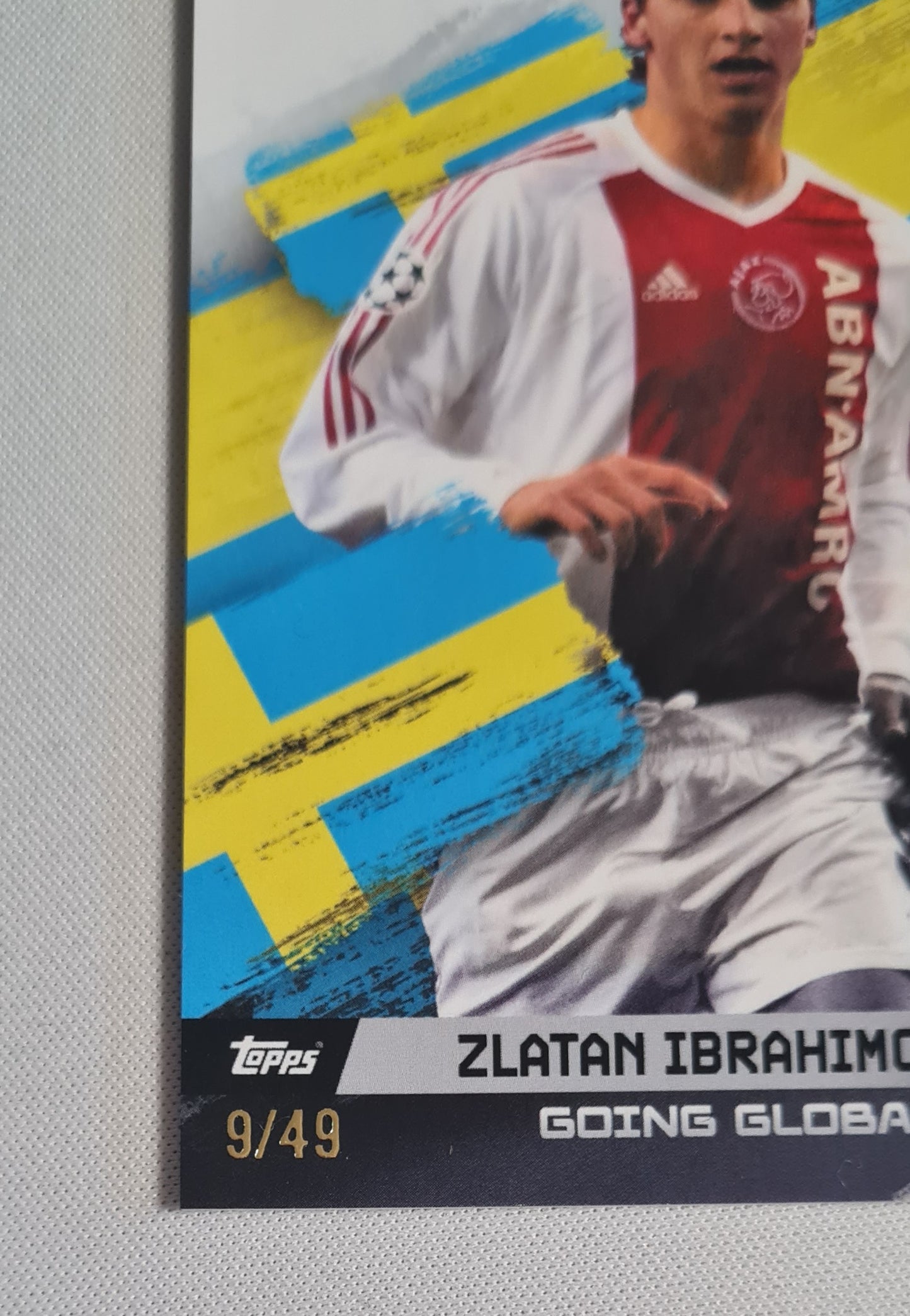 Zlatan Ibrahimovic - 2023 Topps Total Football Going Global /49 AFC Ajax