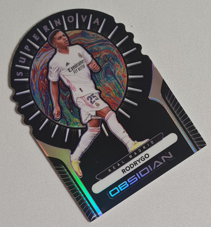 Rodrygo - 2020/21 Panini Obsidian Supernova /60 #2 Real Madrid CF