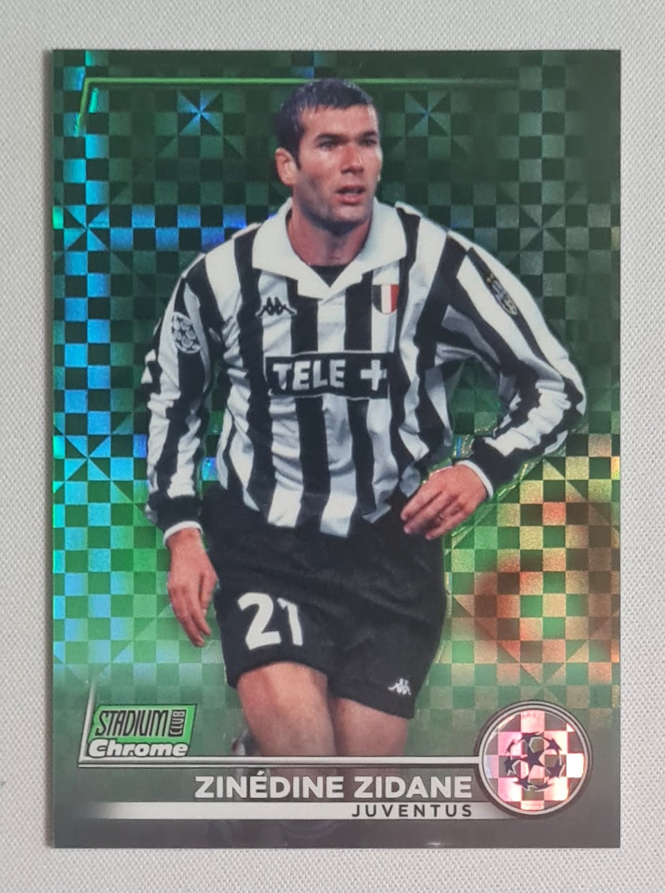 Zinedine Zidane - 2022/23 Topps Stadium Club Chrome /175 #5 Juventus