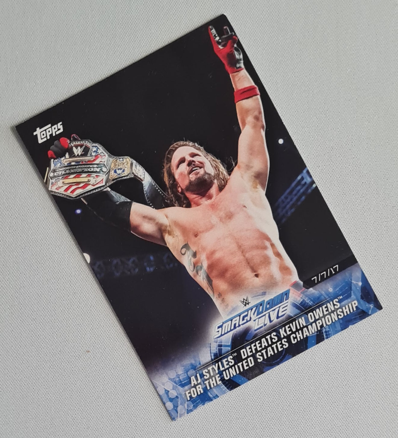 AJ Styles - 2018 Topps WWE Smackdown #93