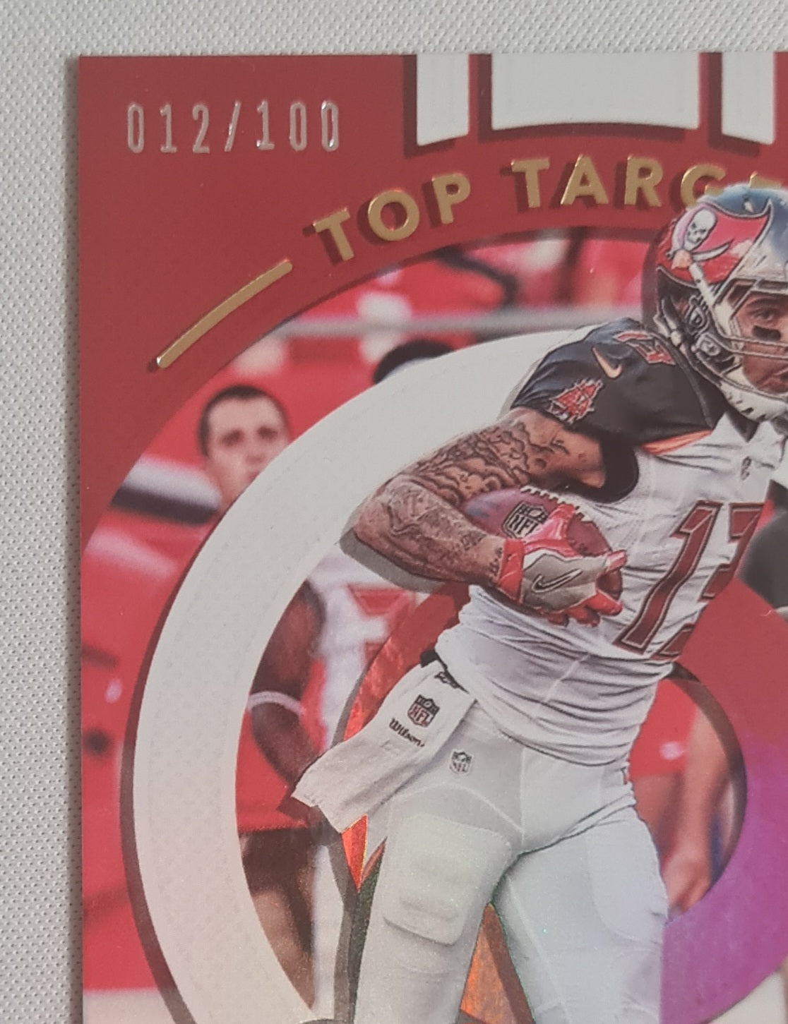 Mike Evans - 2017 Panini Donruss Football Top Targets /100 #6 Tampa Bay Buccaneers