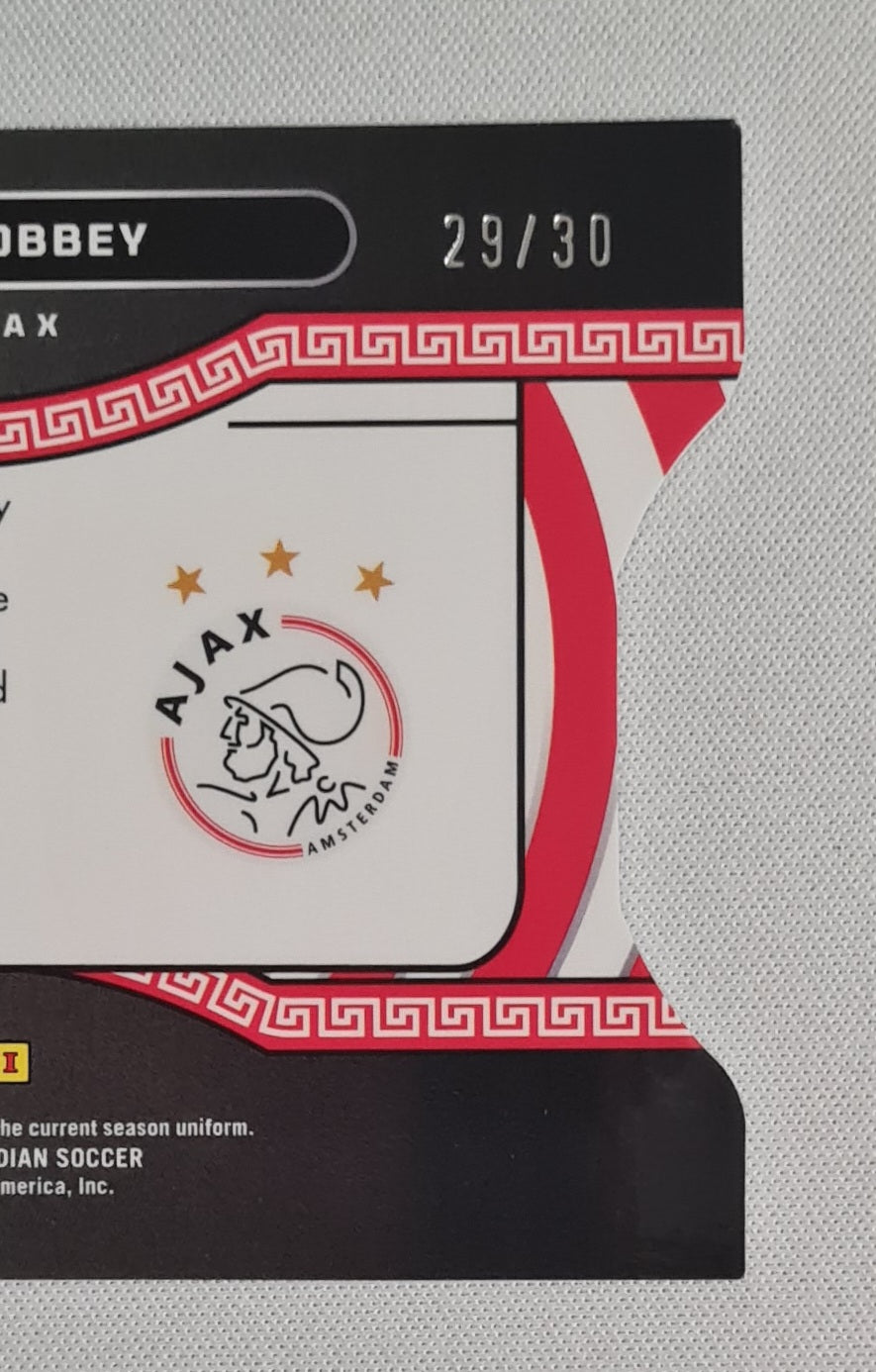 Brian Brobbey - 2023/24 Panini Obsidian Tunnel Vision /30 #12 AFC Ajax