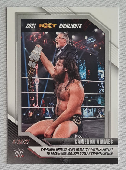 Cameron Grimes - 2022 Panini NXT WWE #24
