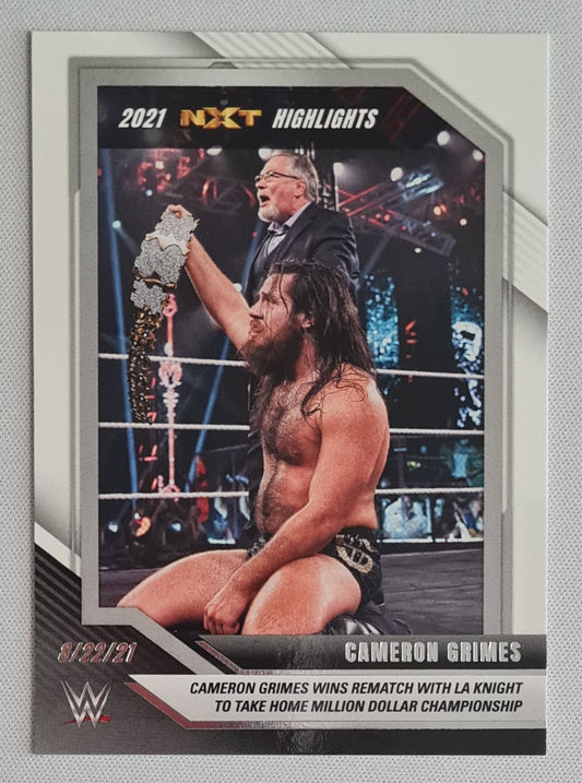 Cameron Grimes - 2022 Panini NXT WWE #24