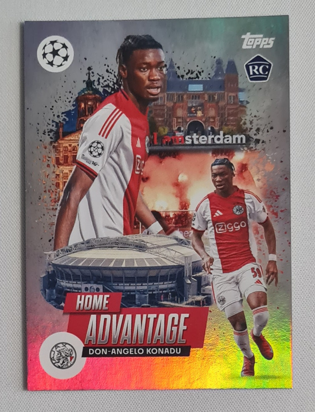 Don Angelo Konadu - 2025/26 Topps UEFA Club Competitions Home Advantage #HP-28 AFC Ajax
