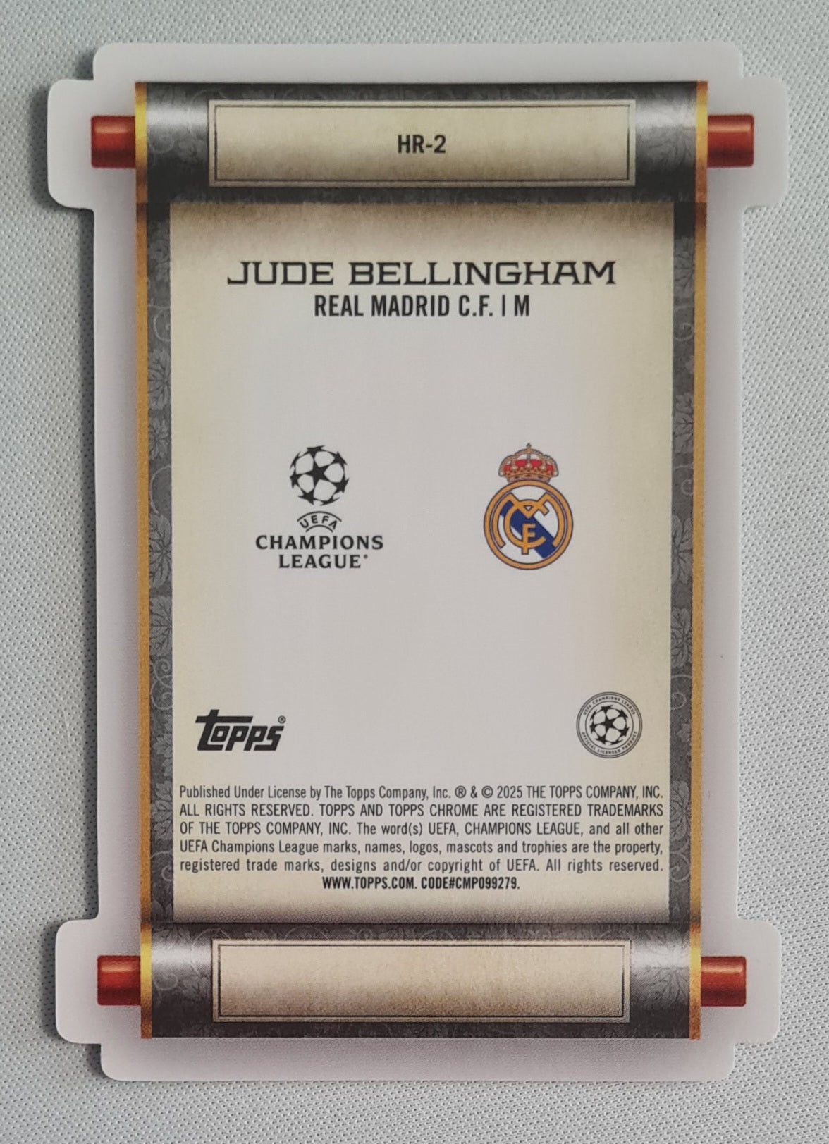 Jude Bellingham - 2024/25 Topps Chrome UCC Japan Edition Hero #HR-2 Real Madrid CF
