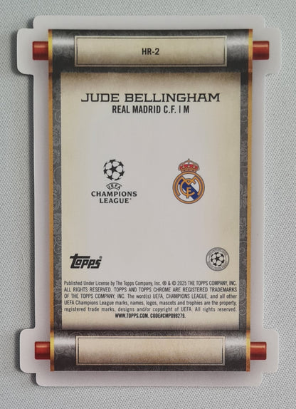 Jude Bellingham - 2024/25 Topps Chrome UCC Japan Edition Hero #HR-2 Real Madrid CF
