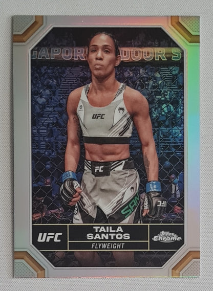 Taila Santos - 2024 Topps Chrome UFC Refractor #184