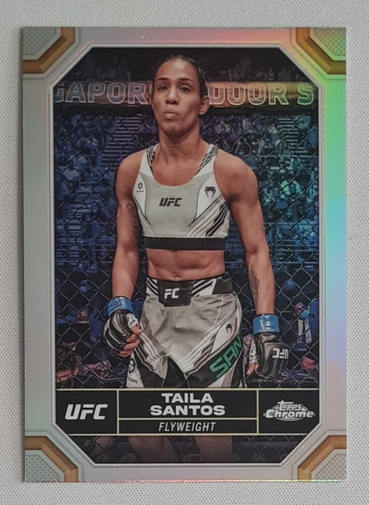 Taila Santos - 2024 Topps Chrome UFC Refractor #184