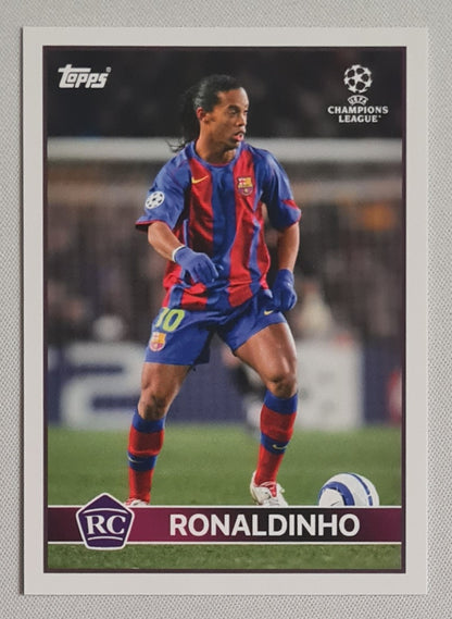 Ronaldinho - 2024 Topps Lost Rookie FC Barcelona