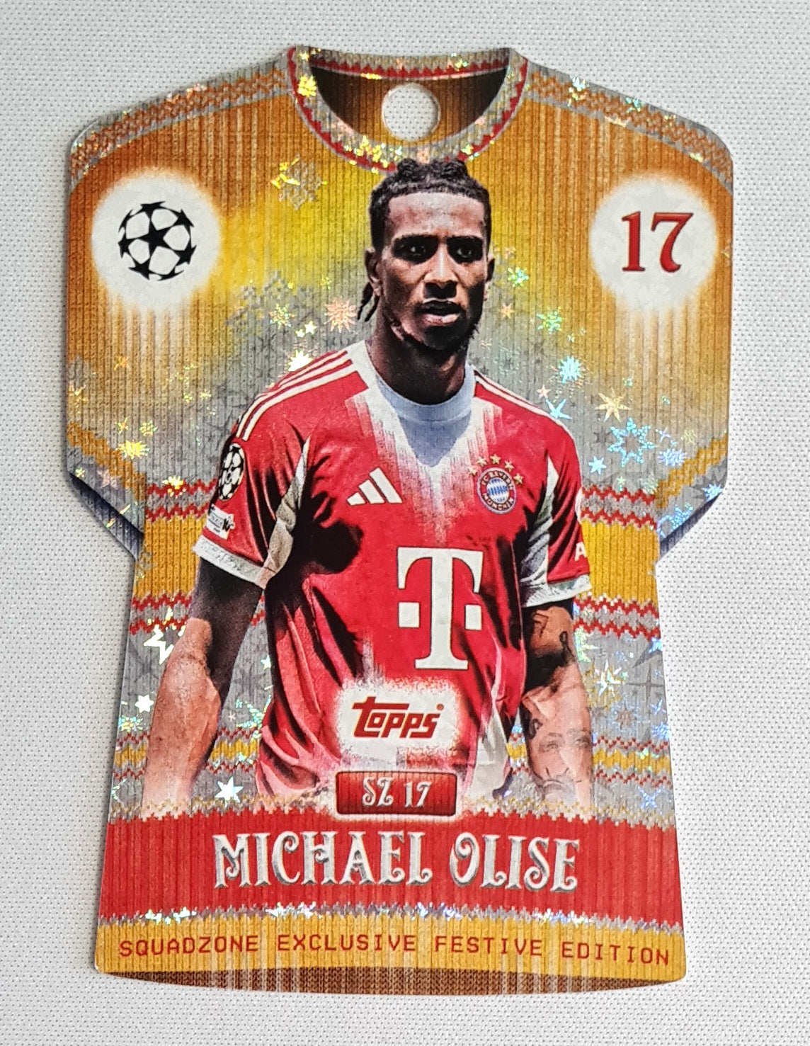 Michael Olise - 2025/26 Topps Match Attax Squadzone Exclusive #17 FC Bayern Munchen
