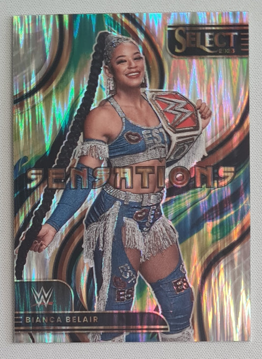 Bianca Belair - 2023 Panini Select WWE Sensations Flash #21