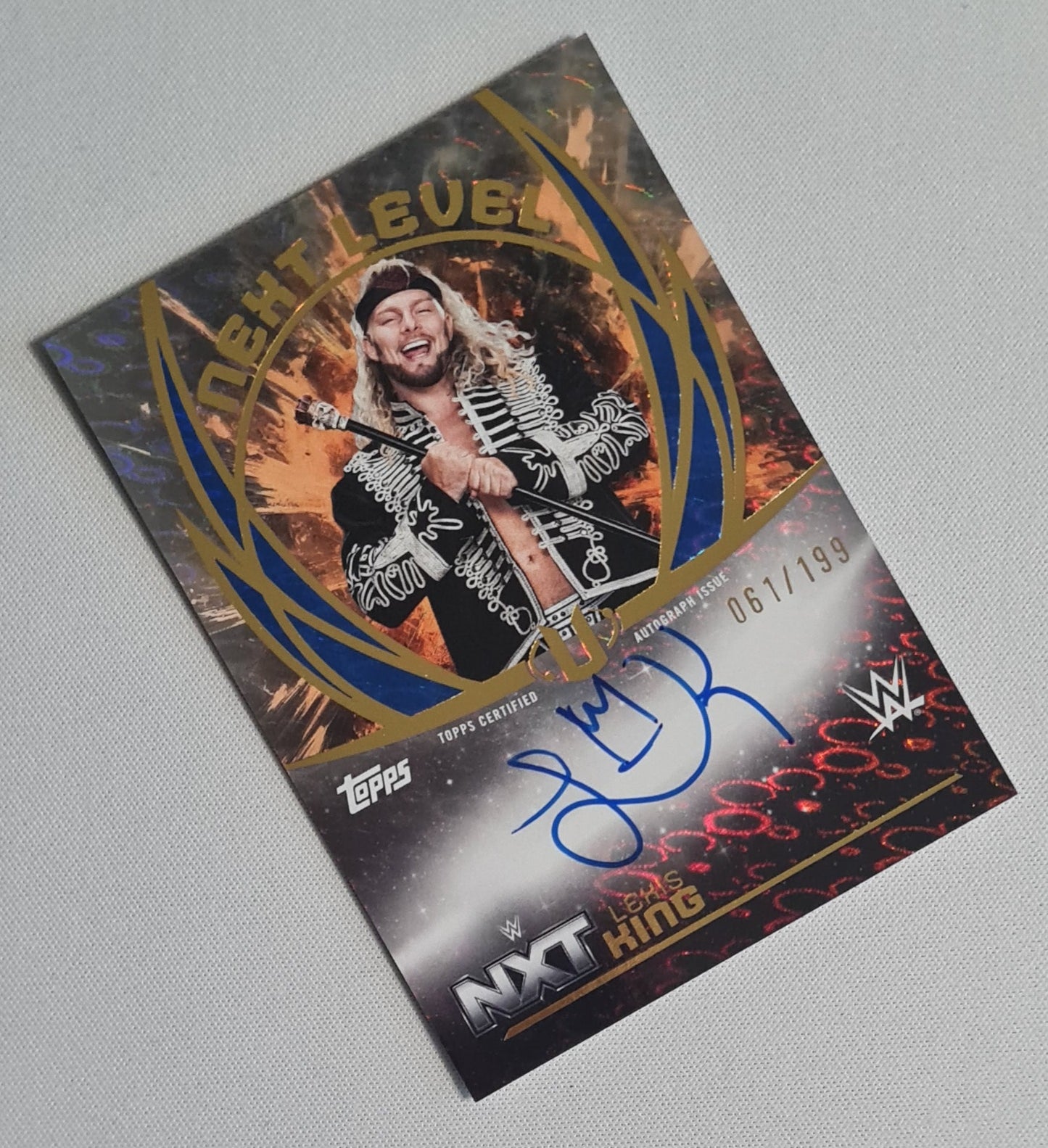 Lexis King - 2025 Topps Universe WWE Next Level Auto /199 #NLA-LKI