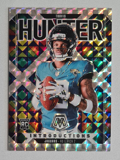 Travis Hunter - 2025 Panini Mosaic Football Introductions Prizm #7 Jacksonville Jaguars