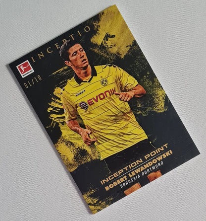 Robert Lewandowski - 2025 Topps Bundesliga Inception Point /10 Borussia Dortmund