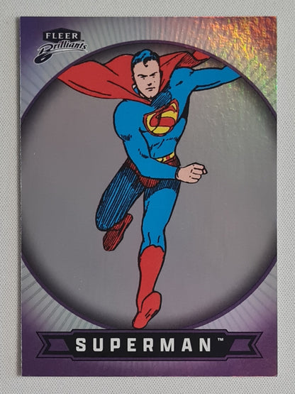 Superman Clark Kent - 2025 Upper Deck Fleer Brilliants Purple #1