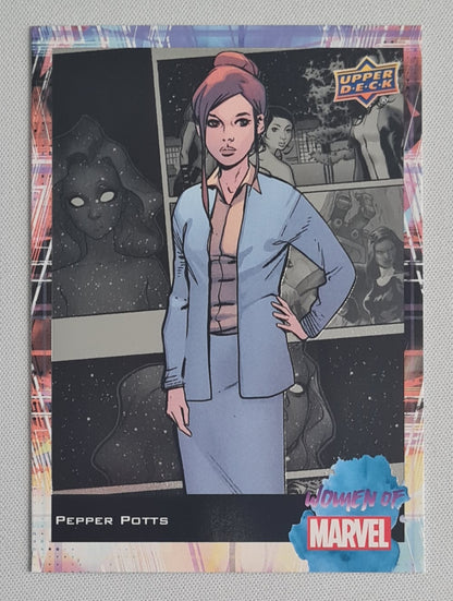 Pepper Potts - 2022 Upper Deck Women of Marvel #50