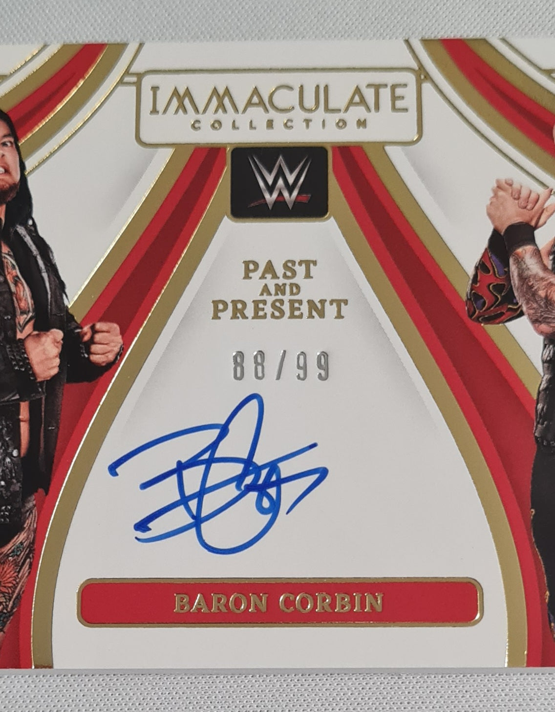 Baron Corbin - 2023 Panini Immaculate Collection Past & Present Auto /99 #PP-BCB