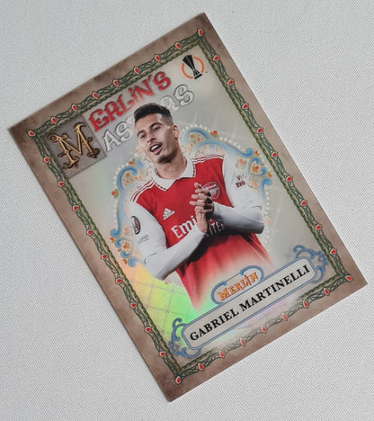 Gabriel Martinelli - 2022/23 Topps Merlin UEFA Soccer Merlin's Masters #MM-6 Arsenal FC